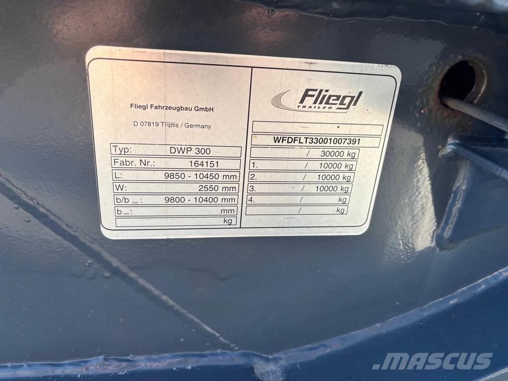 Fliegl 3-AXLE BDF 货柜车
