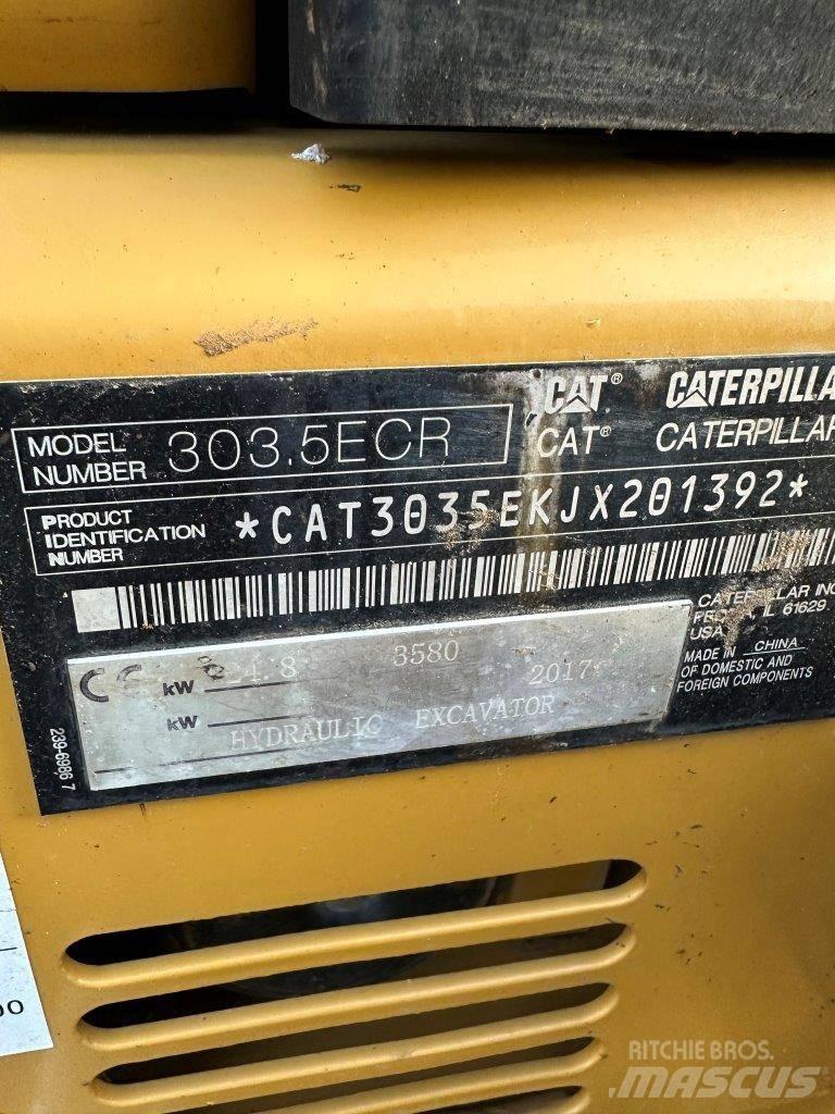 CAT 303.5 E CR 小型挖掘机