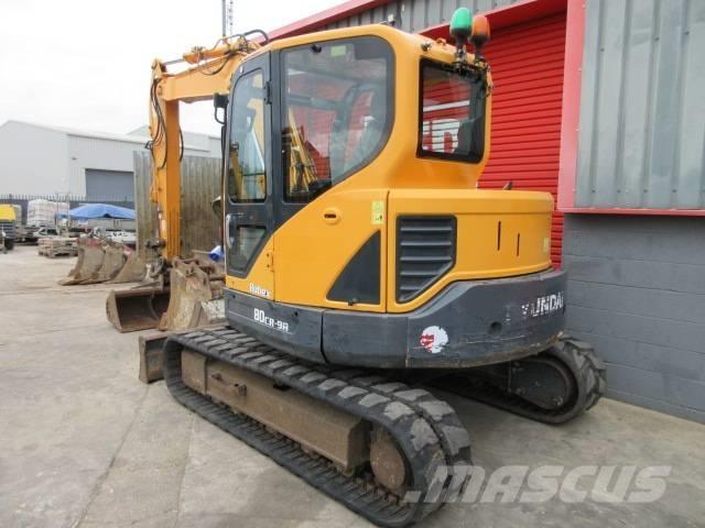 Hyundai R 80 CR-9A 中型挖掘机