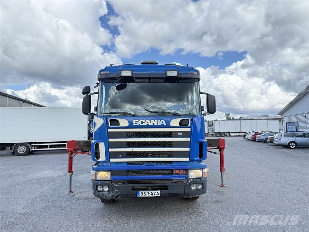 Scania R124 6X2 起重车