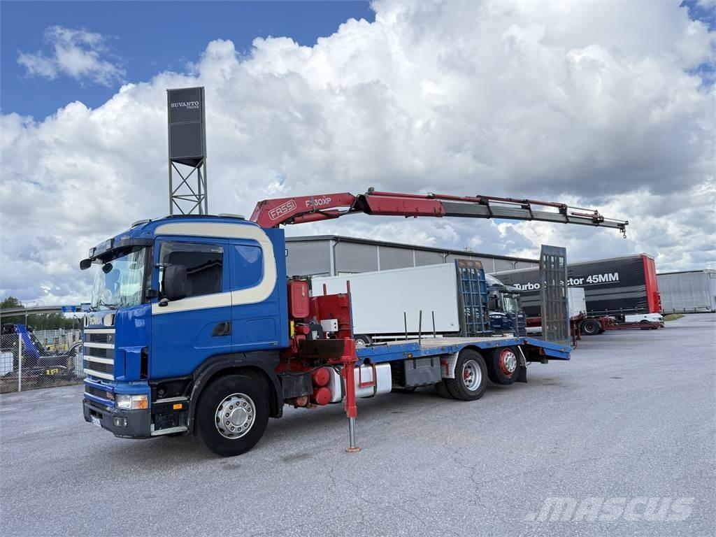 Scania R124 6X2 起重车