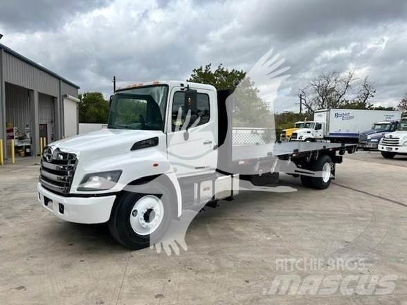 Hino 268 平板栏板货车