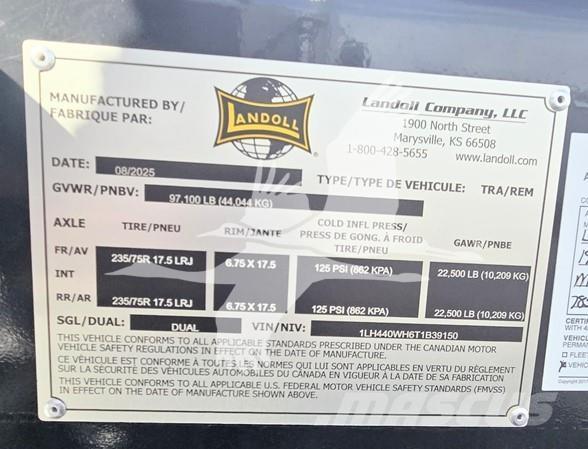 Landoll 440B 低平板半挂车