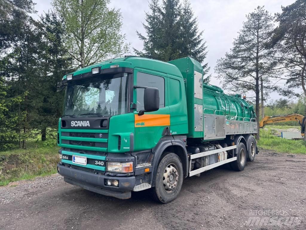 Scania P 114 组合/真空油槽车