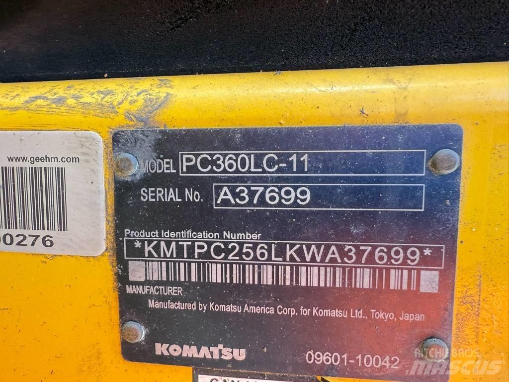 Komatsu PC360LC-11 履带挖掘机