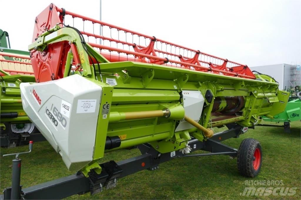 CLAAS Cerio 680 收割机机箱