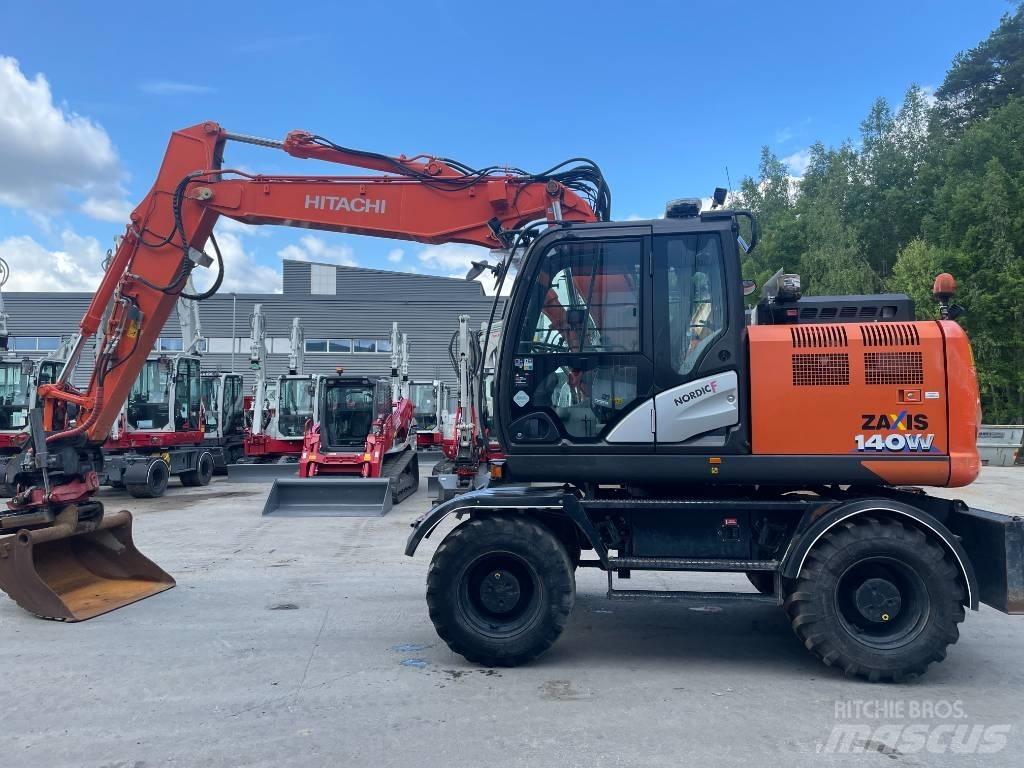 Hitachi ZX 140 W-6 轮式挖掘机