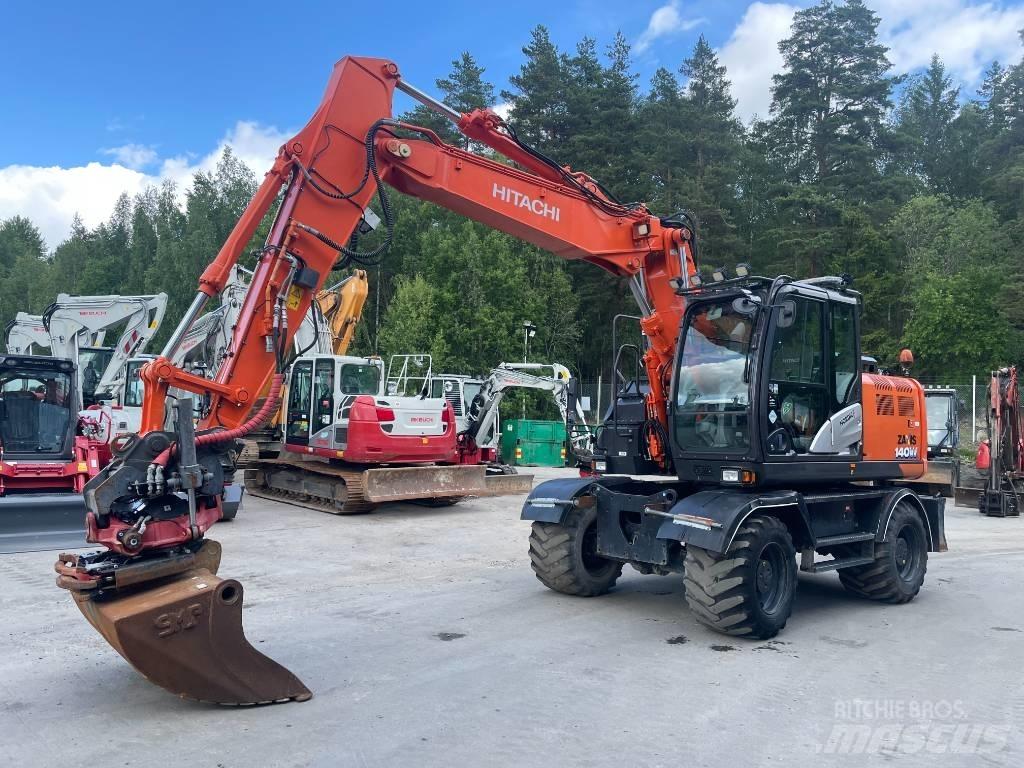 Hitachi ZX 140 W-6 轮式挖掘机