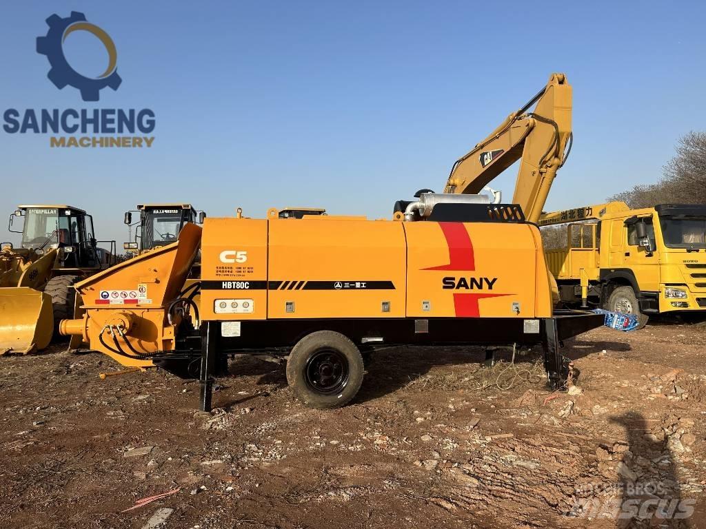 Sany HBT 80 C 混凝土输送泵|布料机