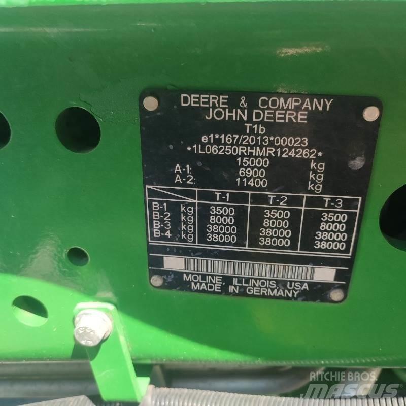 John Deere 6250R 拖拉机/农用车
