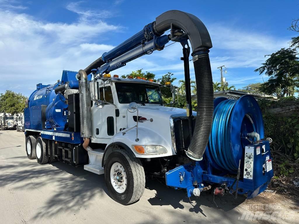 Peterbilt 340 组合/真空油槽车