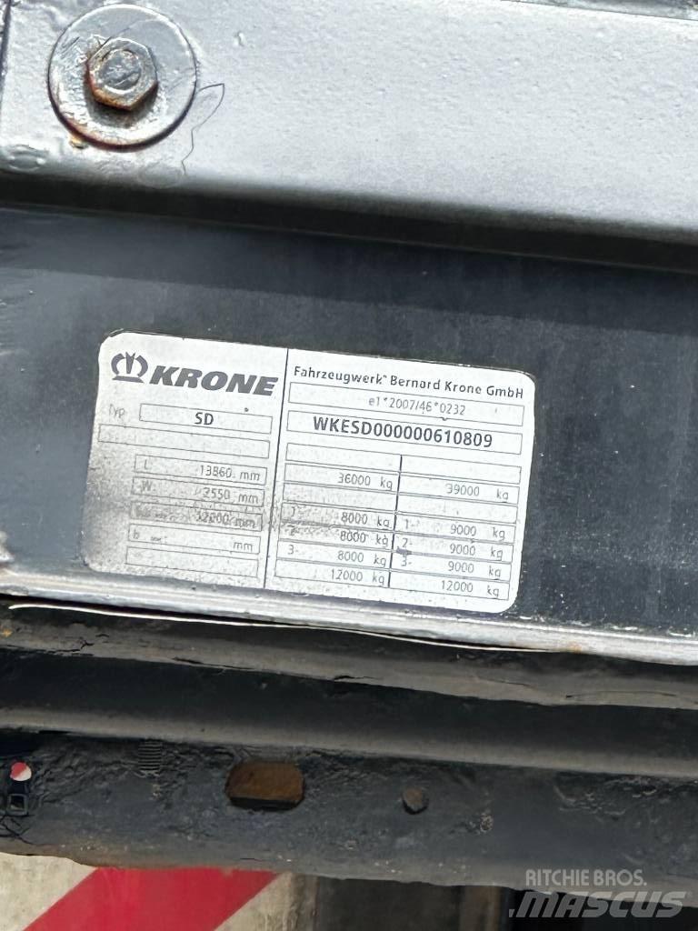 Krone SD 平板半挂车\侧翻自卸半挂车