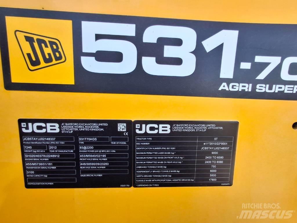 JCB 531-70 电动叉车