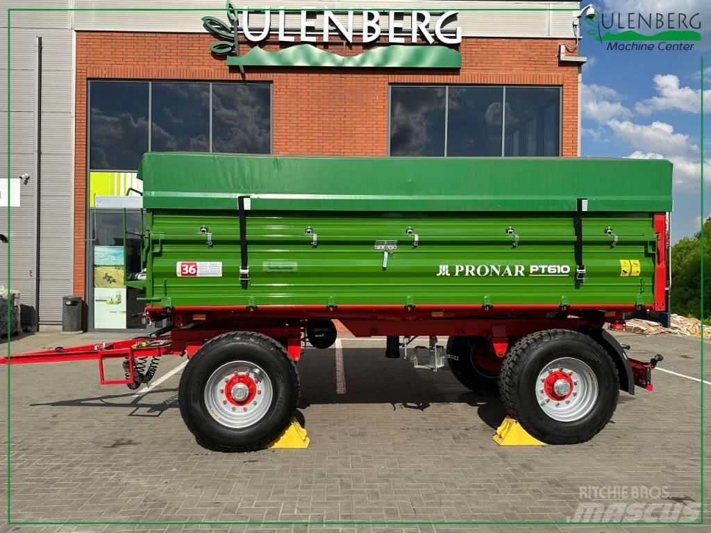 Pronar PT 610 箱式拖车