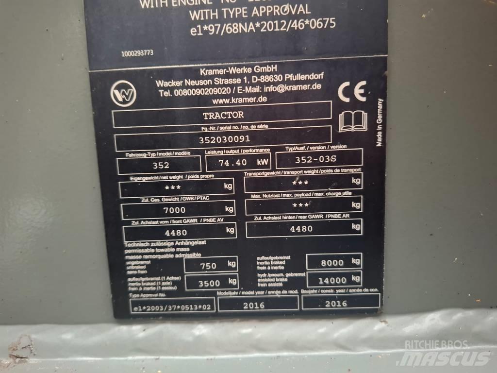 Kramer 8105 轮式装载机