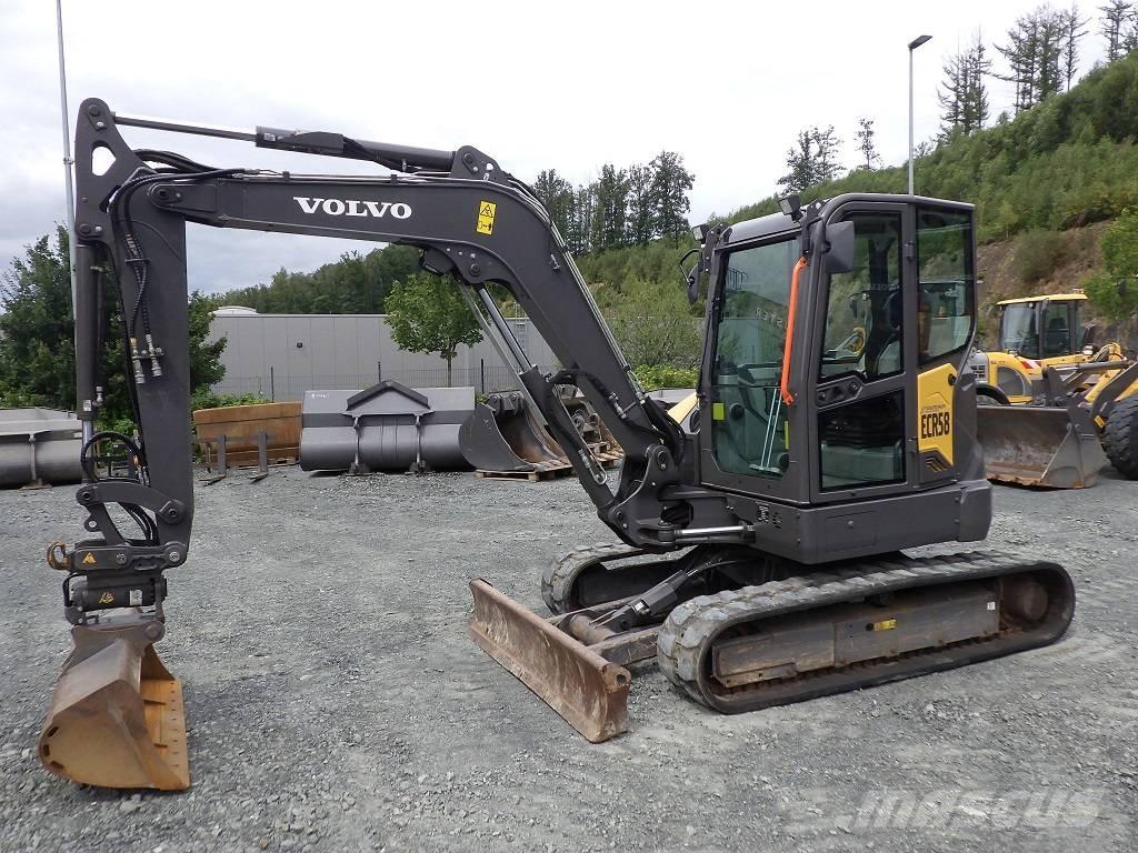 Volvo ECR 58 F 小型挖掘机