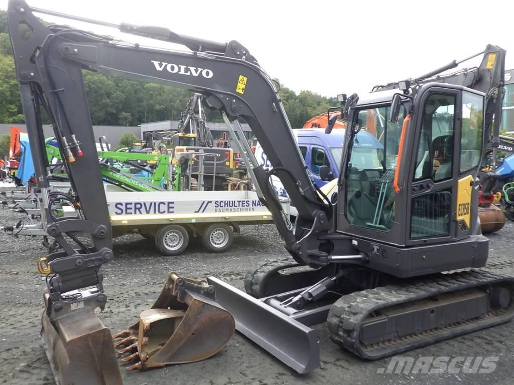 Volvo ECR 58 F 小型挖掘机