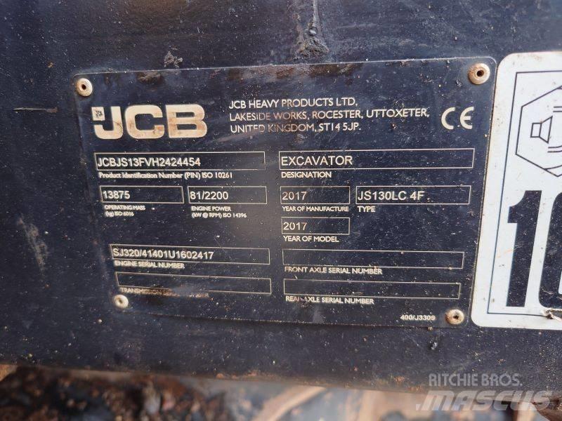 JCB JS 130 LC 履带挖掘机