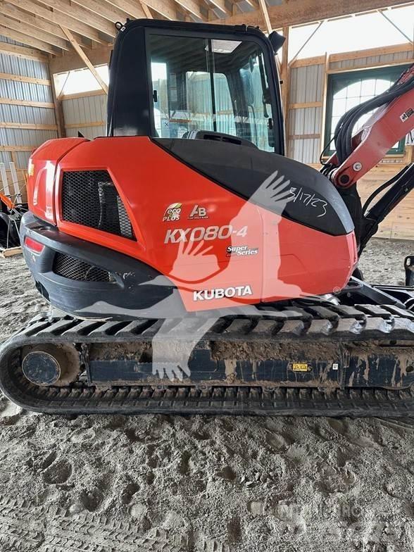 Kubota KX080-4 履带挖掘机