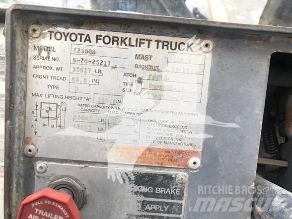 Toyota T2500D 柴油叉车