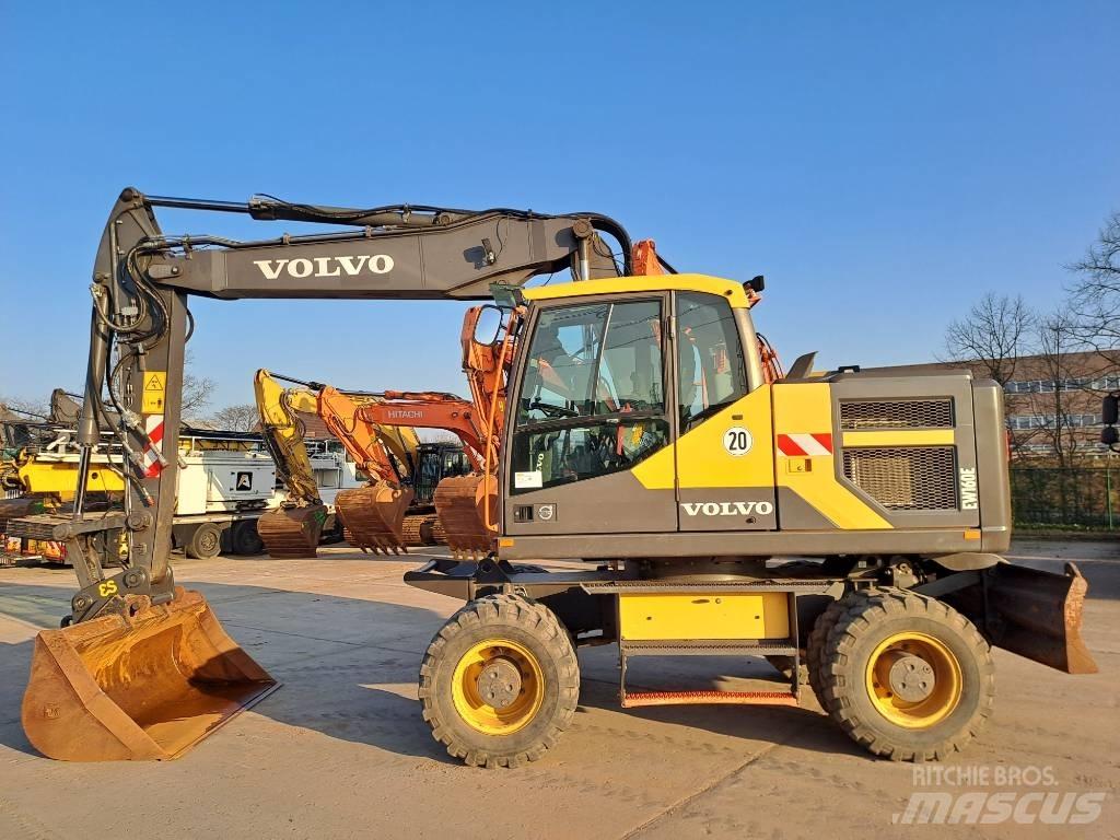 Volvo EW160E 轮式挖掘机