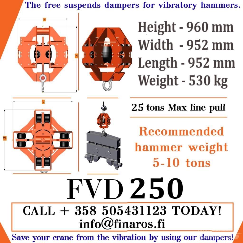  FVD 250 振动打桩锤