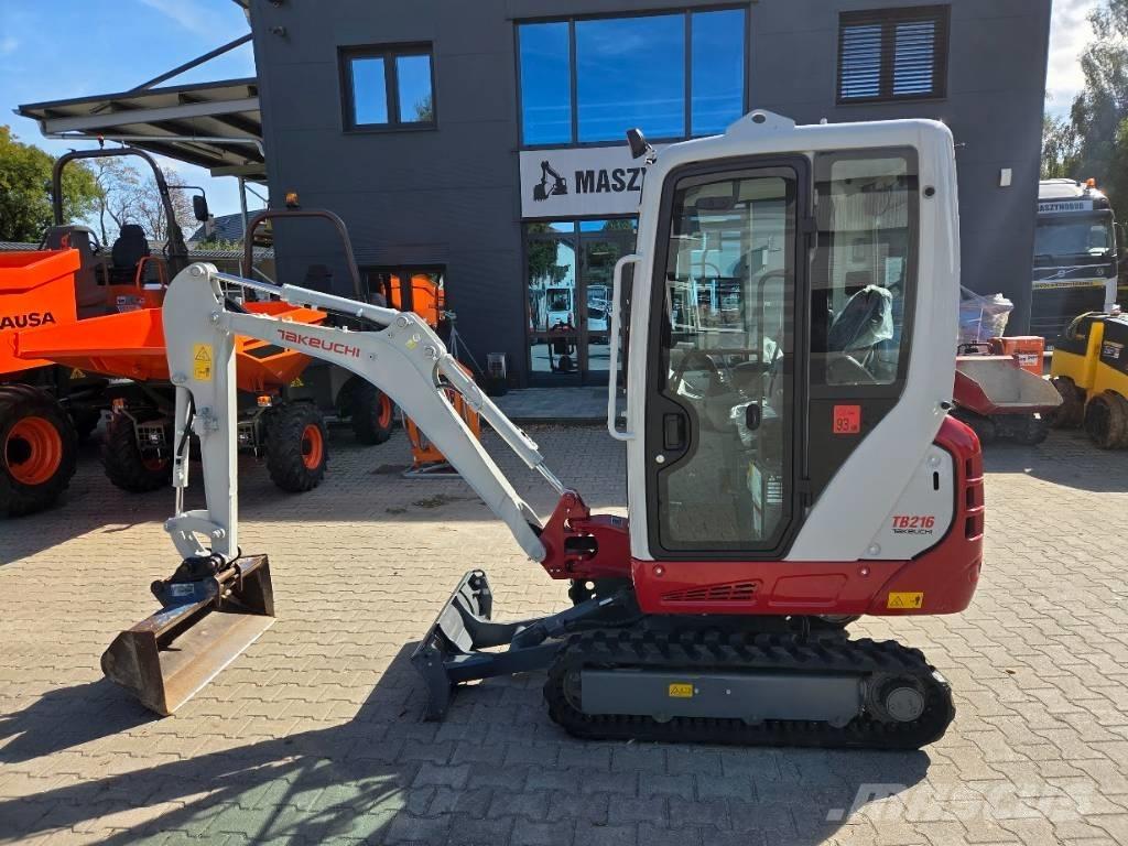 Takeuchi TB216 V0 小型挖掘机