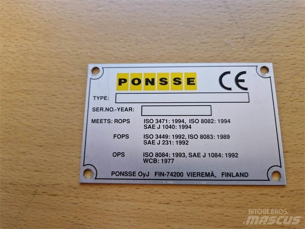 Ponsse 0036947 底盘和悬架