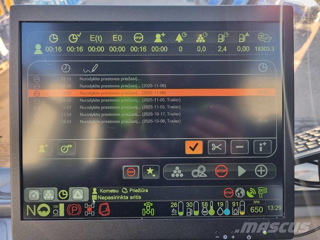 Komatsu 931 收割机