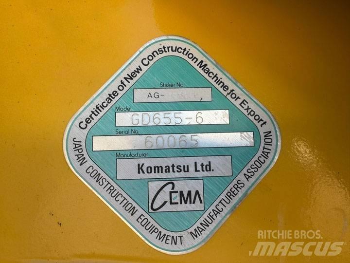 Komatsu GD 655-6 平地机/推土机