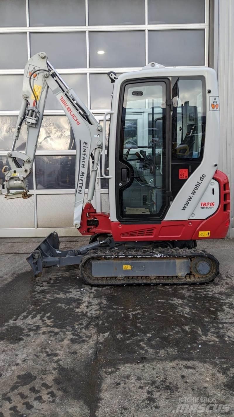 Takeuchi TB216AV4 小型挖掘机