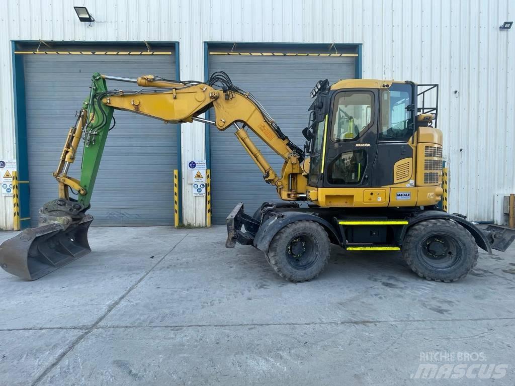 Komatsu PW118-11 轮式挖掘机
