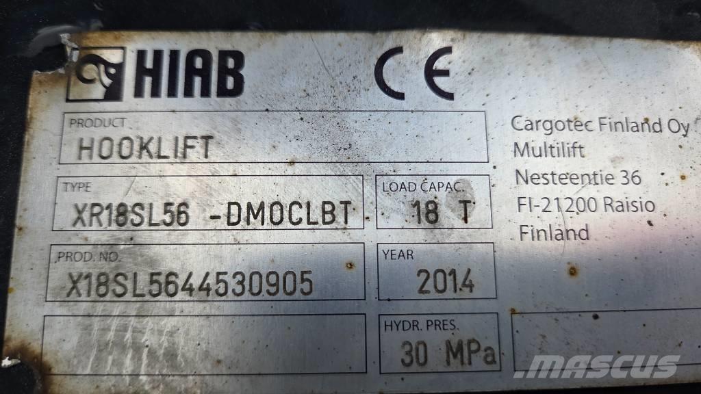 Volvo FM460 6X2*4 工程吊钩车