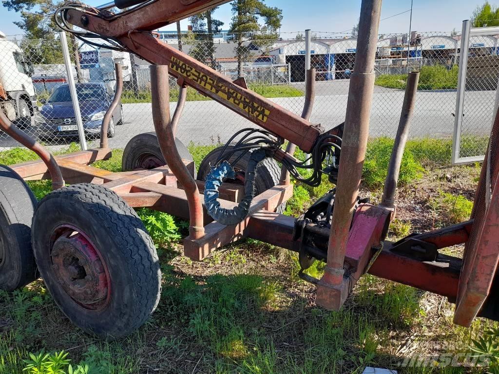 Patu 595+Metsäkärry 起重机和装载机