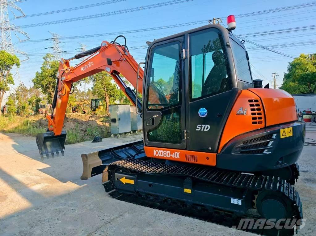 Kubota KX 080-4 小型挖掘机
