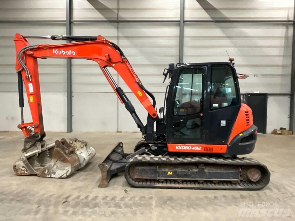 Kubota KX 080-4 A 2 中型挖掘机
