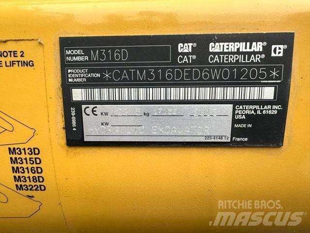 CAT CAT M316D 轮式挖掘机