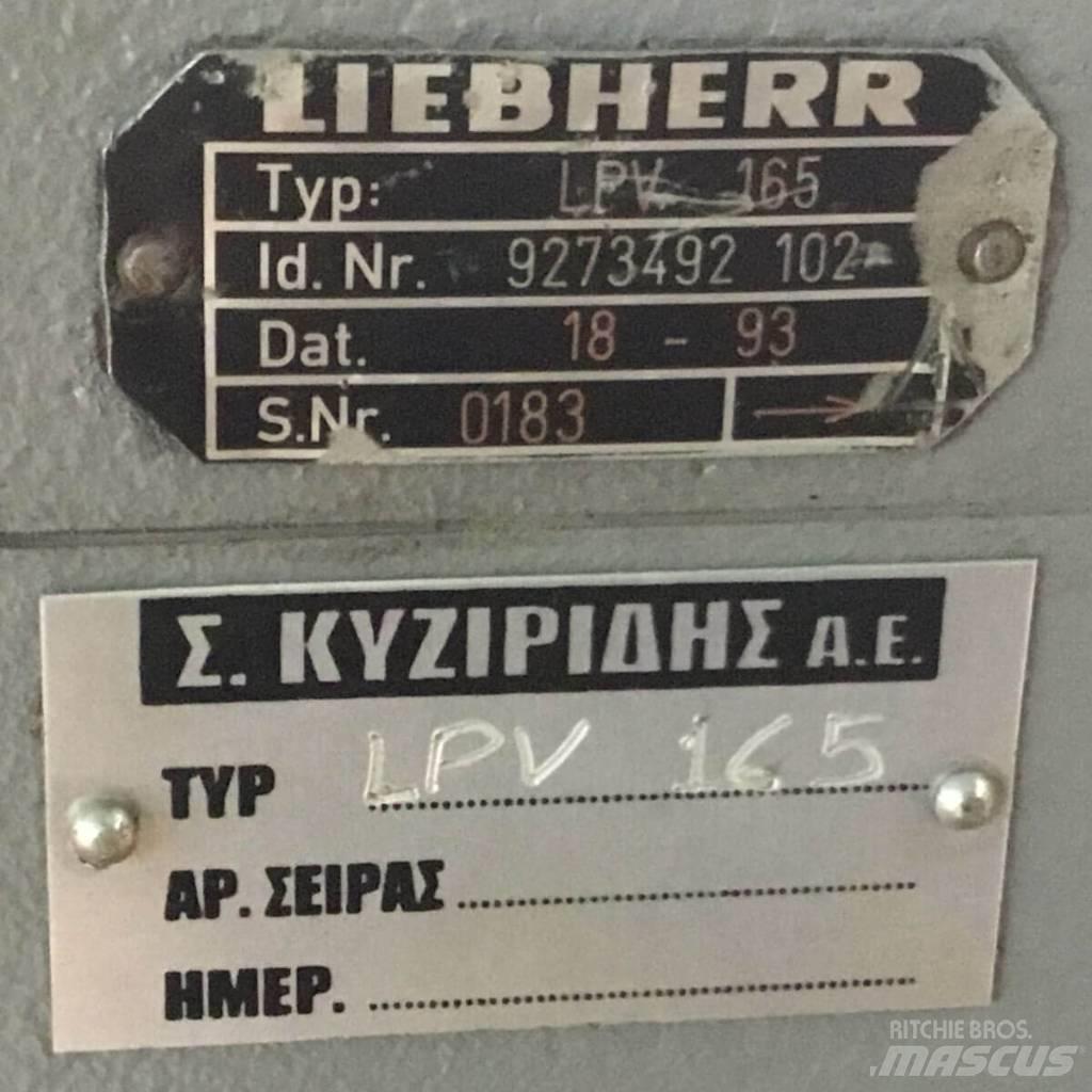 Liebherr LPV 165 液压