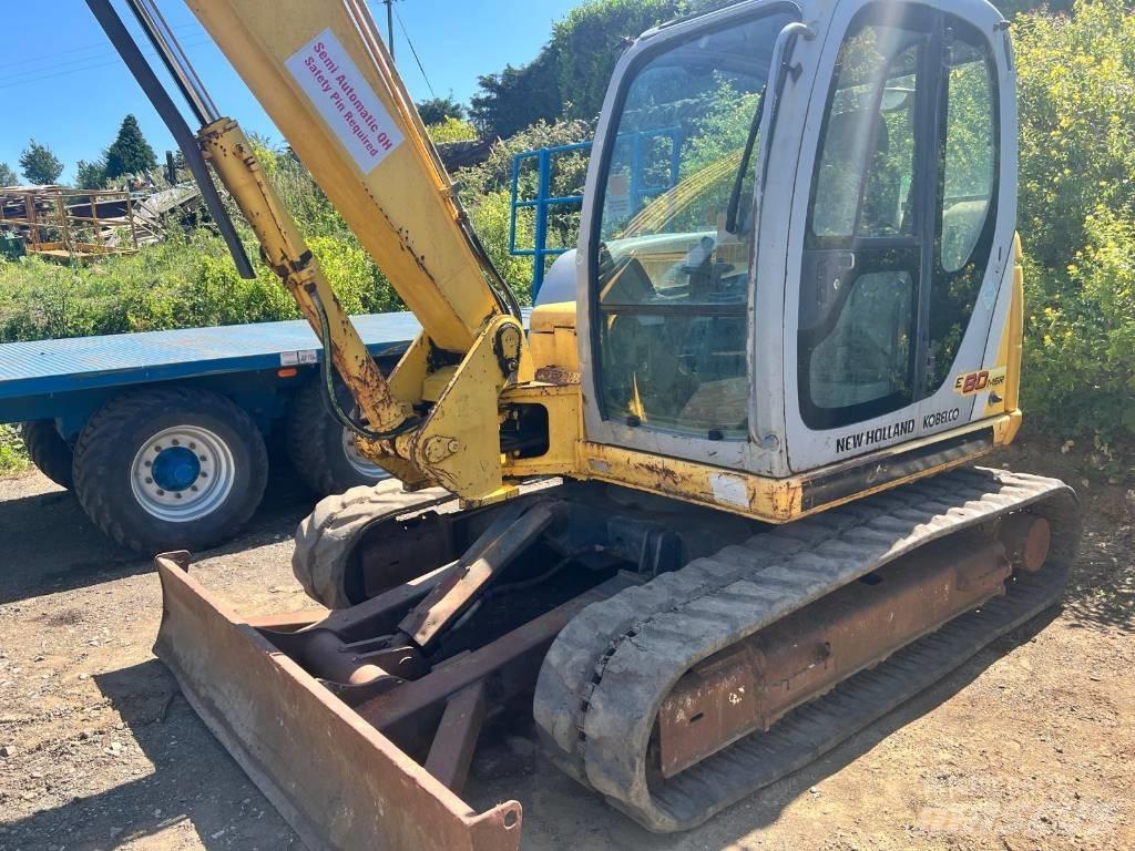 New Holland E 80 中型挖掘机