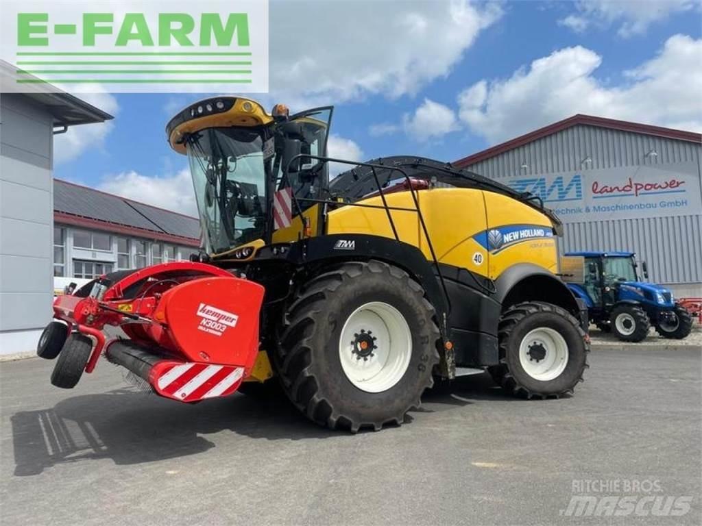 New Holland fr 550 自走式青贮饲料收割机