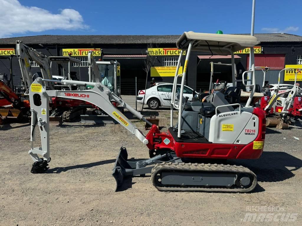 Takeuchi TB 216 小型挖掘机