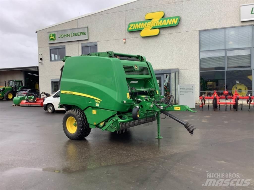 John Deere 990 圆捆打捆机