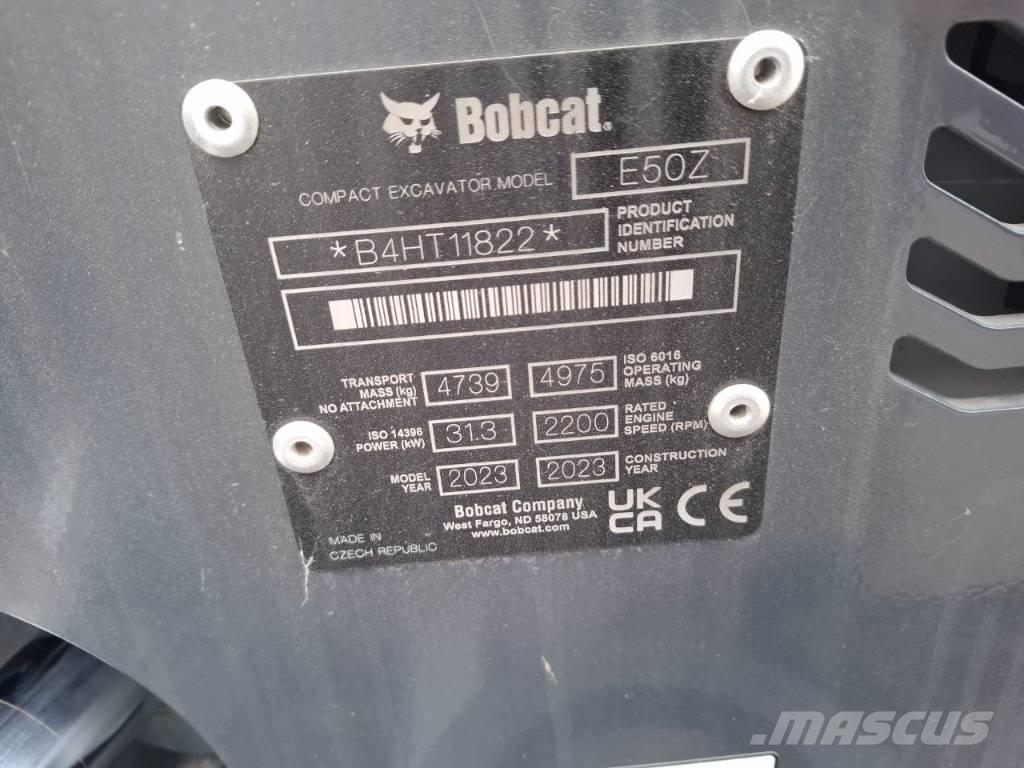Bobcat E 50z 小型挖掘机
