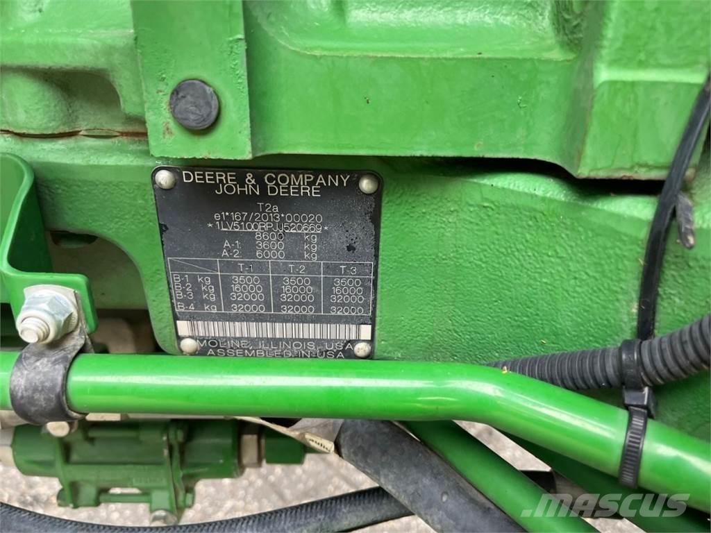 John Deere 5100R 拖拉机/农用车