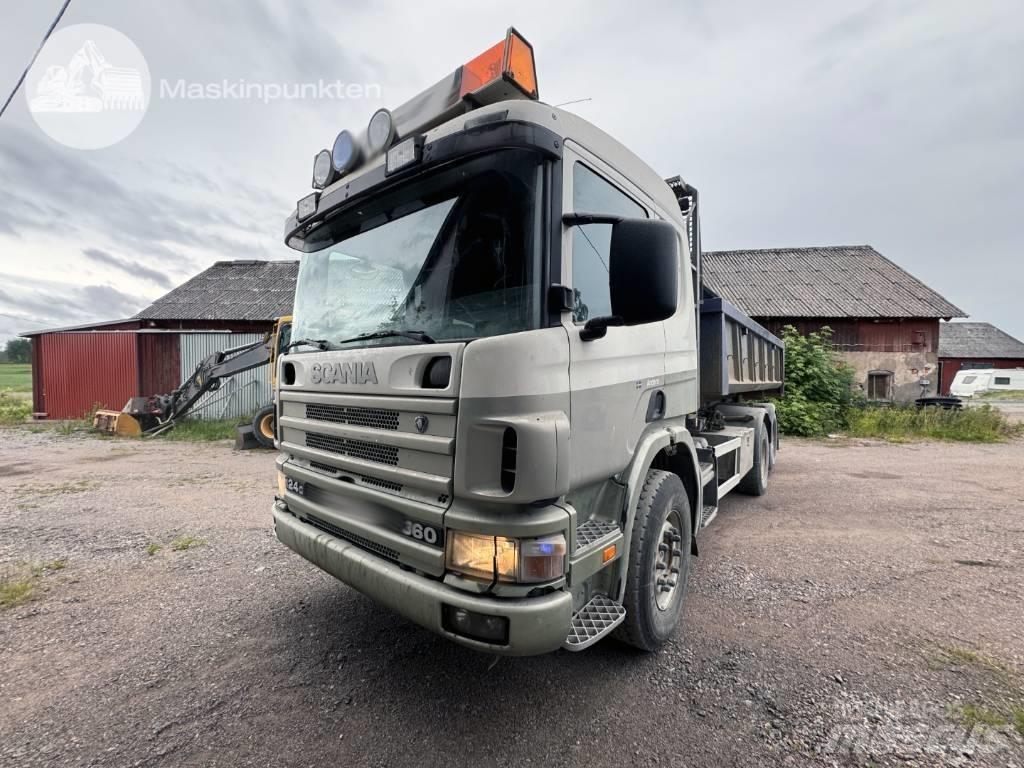Scania P 124-360 工程吊钩车
