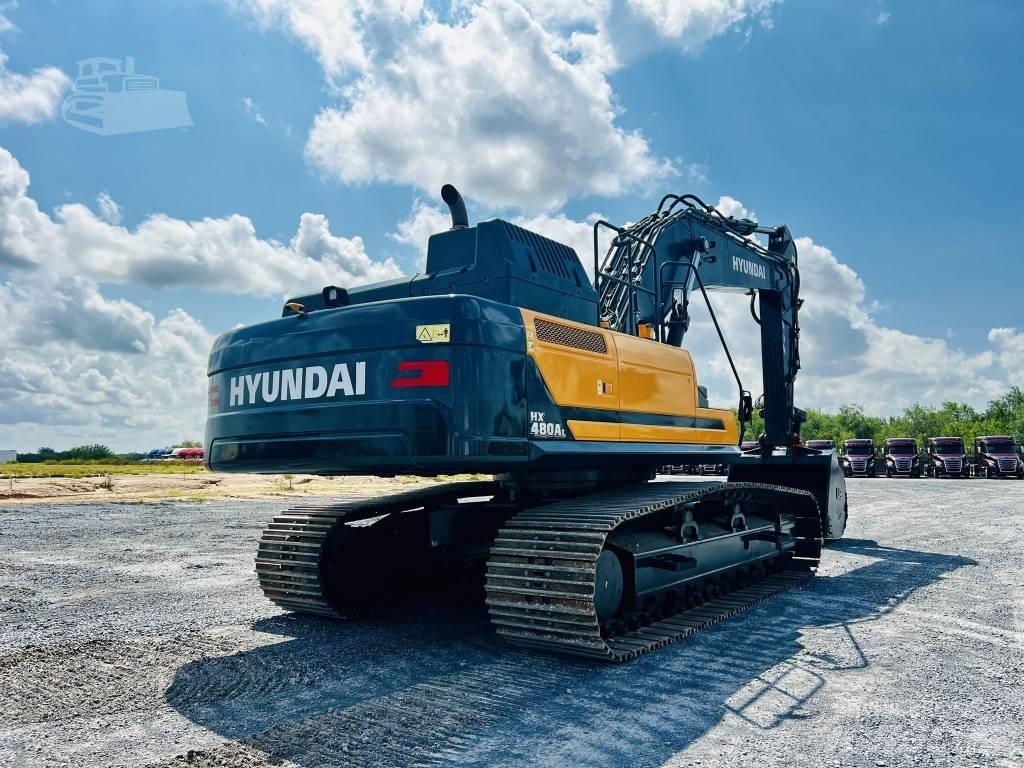 Hyundai HX 480 AL 履带挖掘机