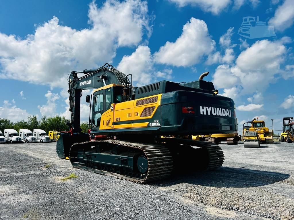 Hyundai HX 480 AL 履带挖掘机