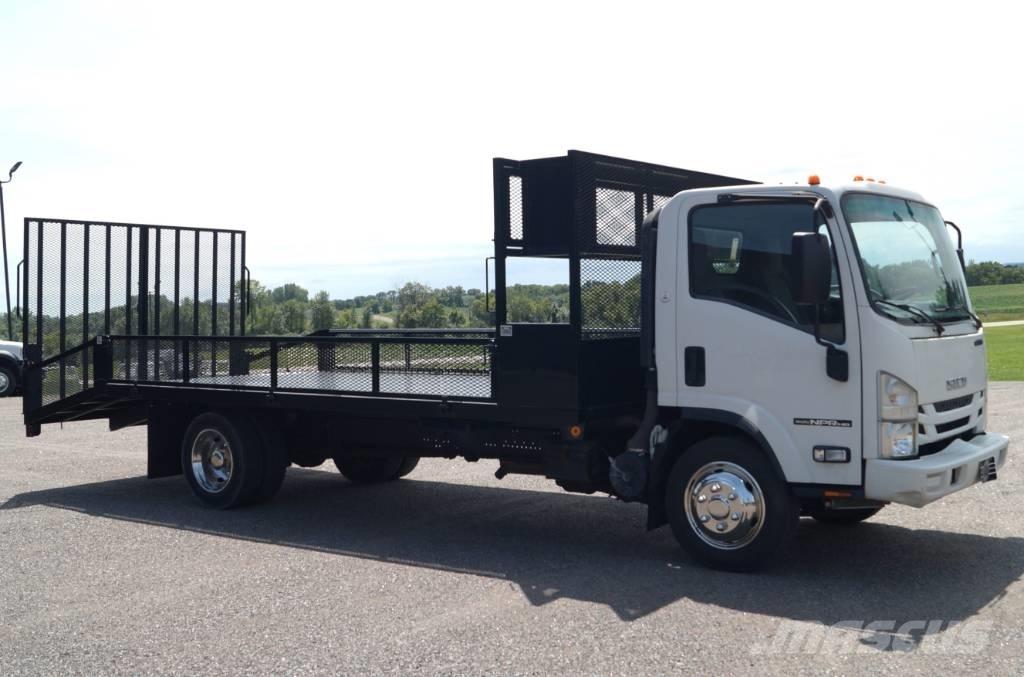 Isuzu NPR HD 平板栏板货车