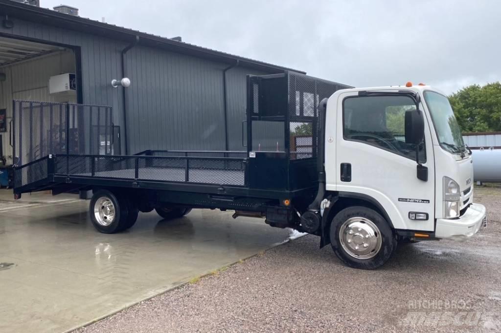 Isuzu NPR HD 平板栏板货车