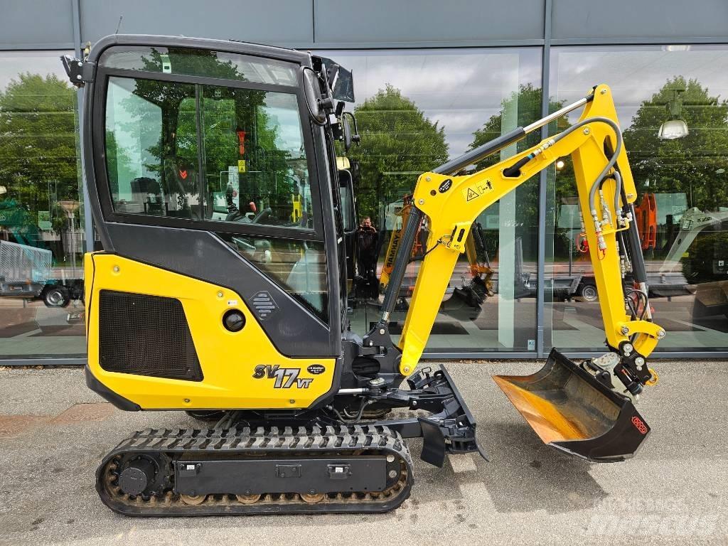 Yanmar sv17vt 小型挖掘机